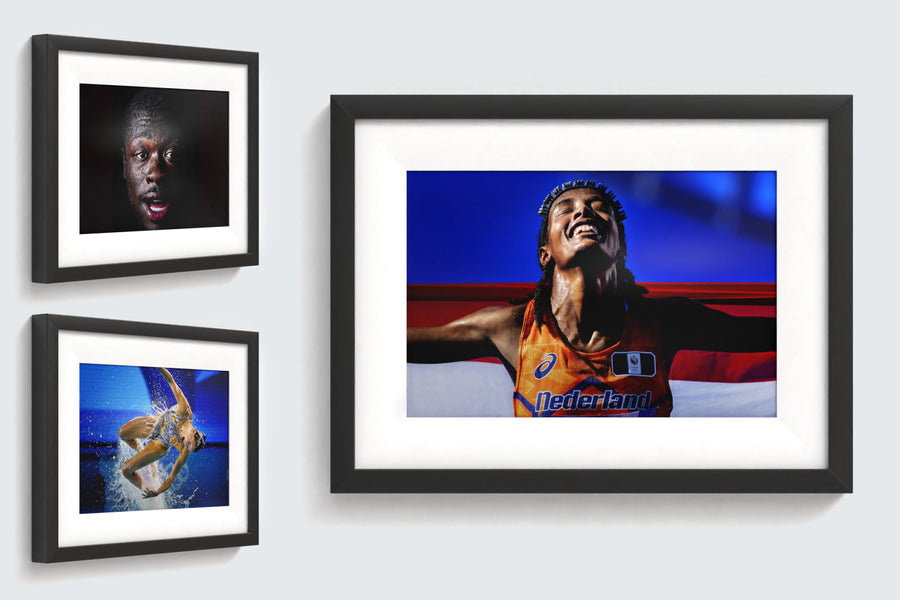 De Mooiste Sportfoto's van Pim Ras ingelijst - afbeelding 1