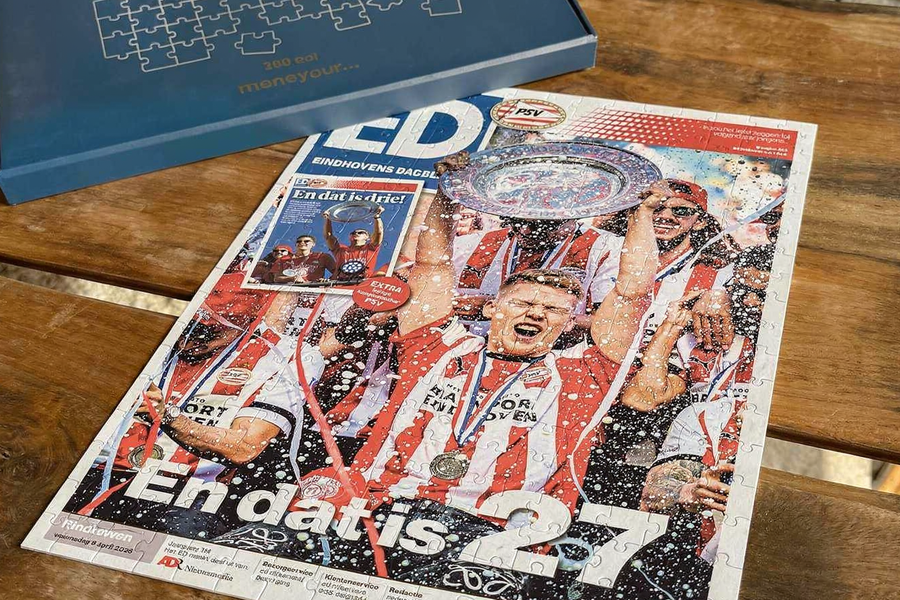 Puzzel voorpagina ED - PSV kampioen - afbeelding 1