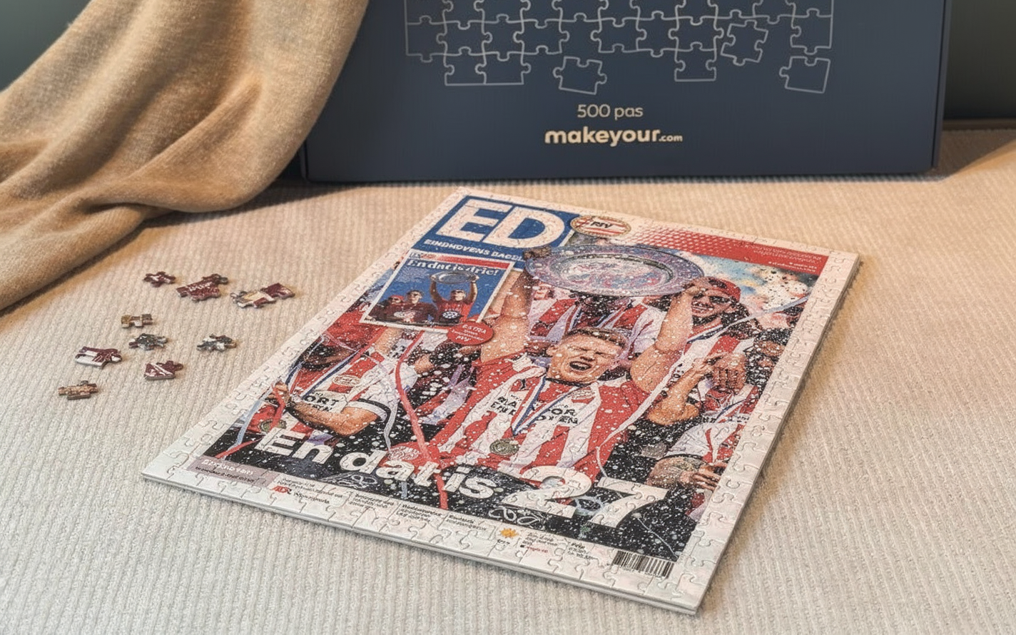 Puzzel voorpagina ED - PSV kampioen - afbeelding 2