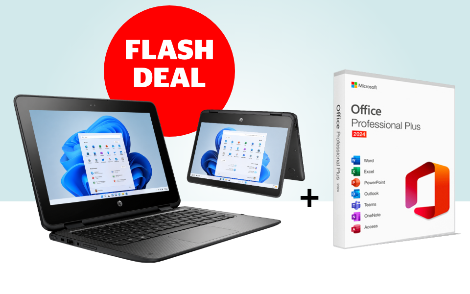 Flashdeal refurbished HP X360 Probook (2-in-1) - afbeelding 4