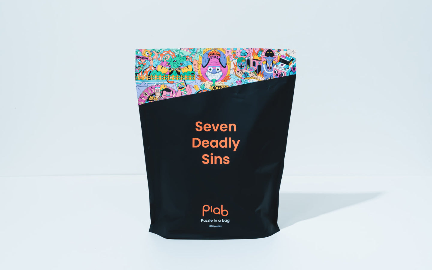 Puzzle in a bag - De Zeven Hoofdzonden puzzel - afbeelding 6