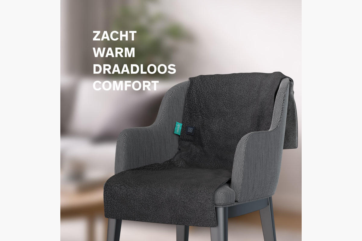 Draadloos stoelwarmtedeken - Sinji - afbeelding 4