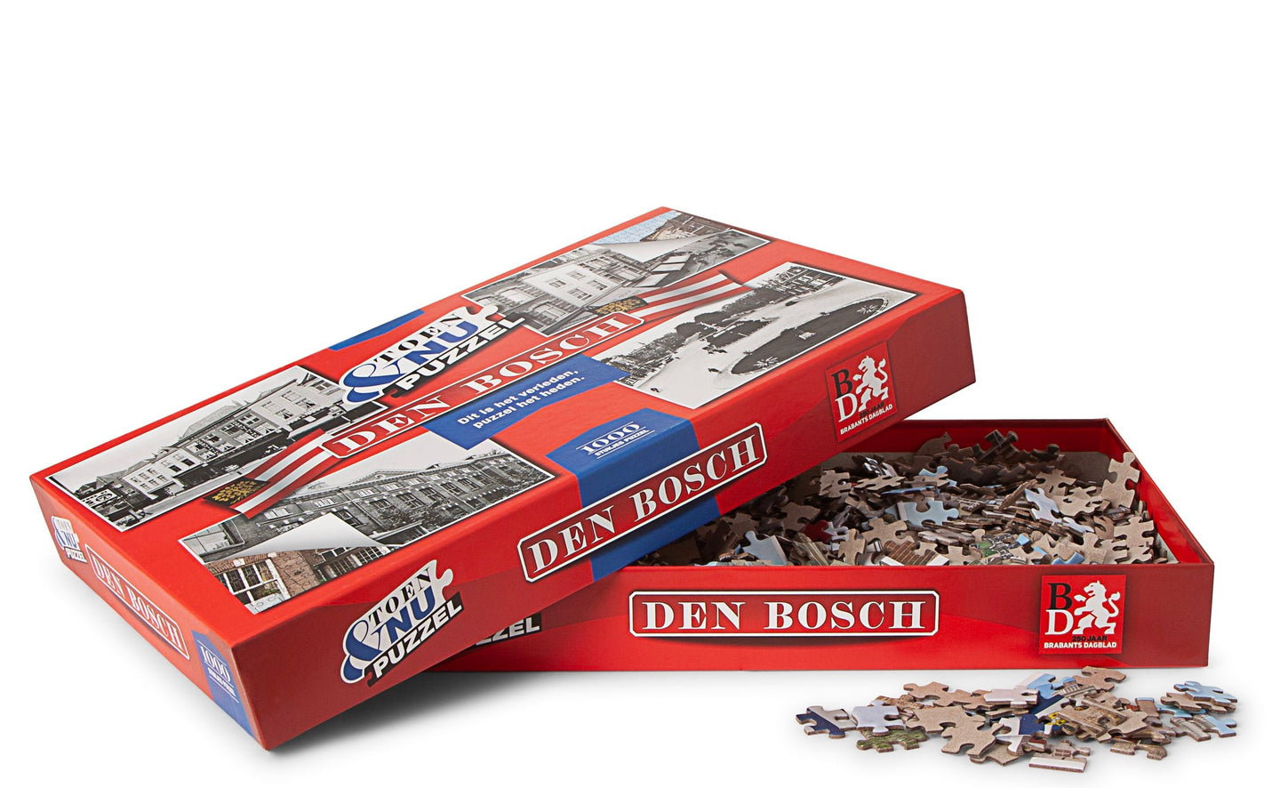 Toen & Nu puzzel - Den Bosch - afbeelding 2