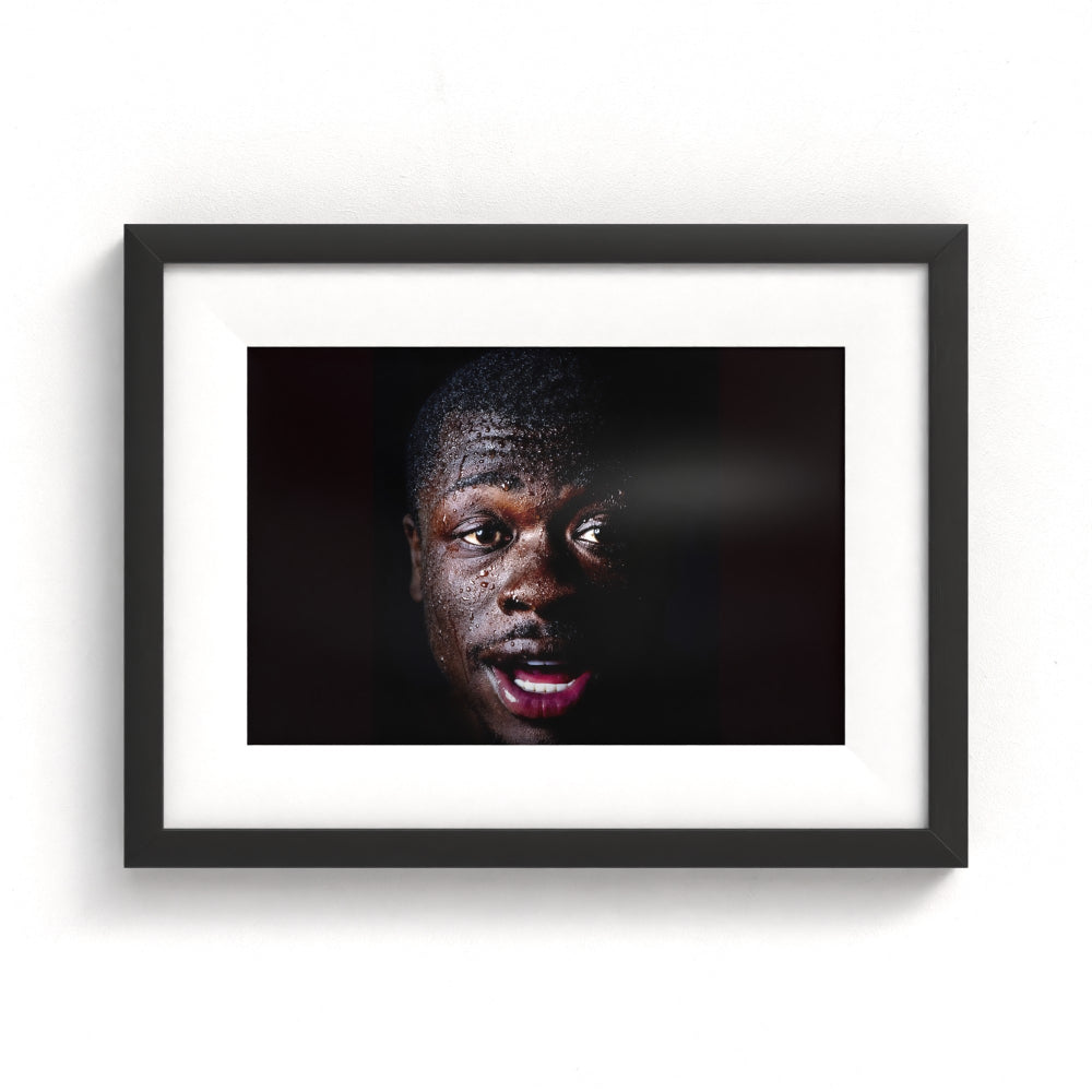 Sportfoto 'Portret Brian Brobbey' ingelijst - afbeelding 1
